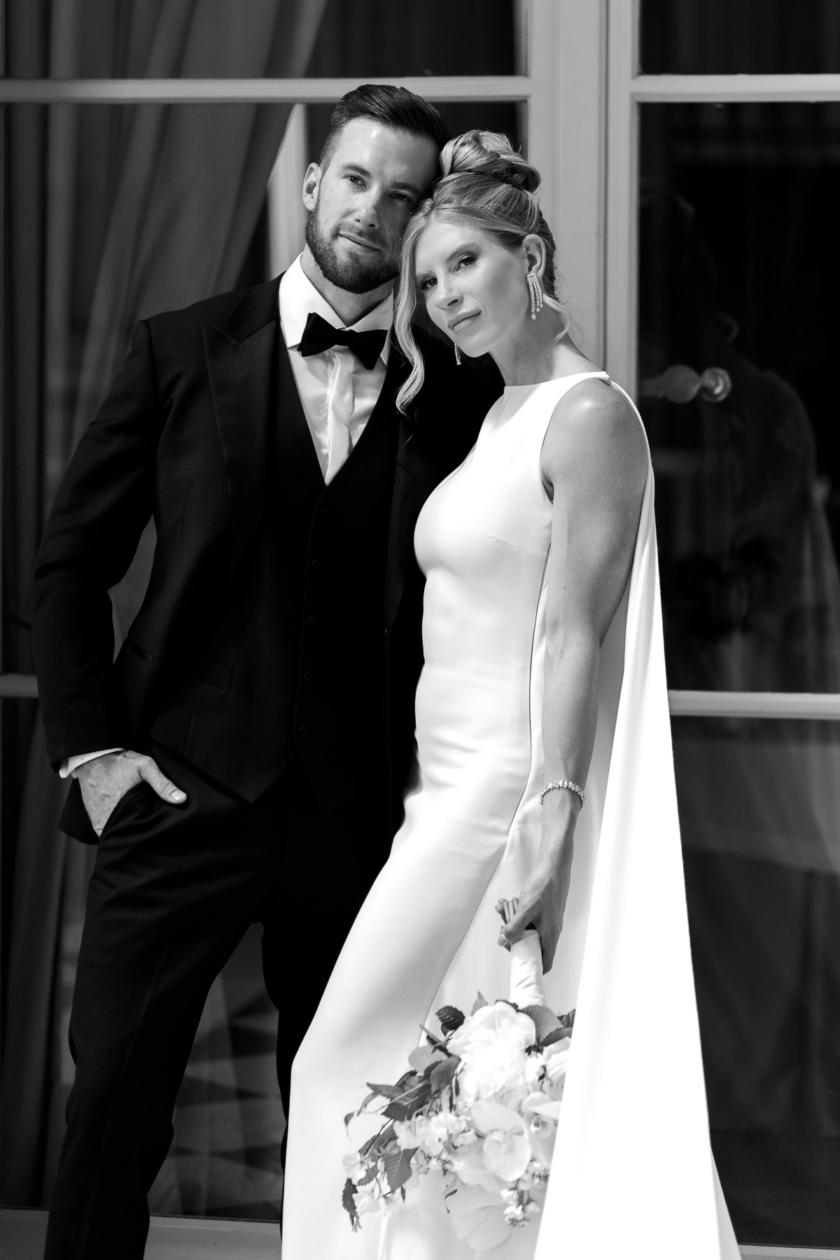 Destination wedding photographer in Paris & France capturing a modern couple at Hôtel de Crillon