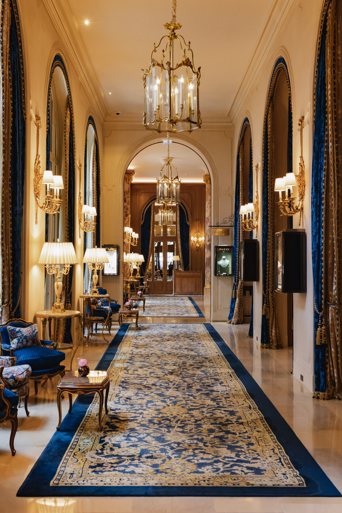 The Ritz Paris, a timeless icon of the city, illuminates Paris by night, embodying romance and sophistication